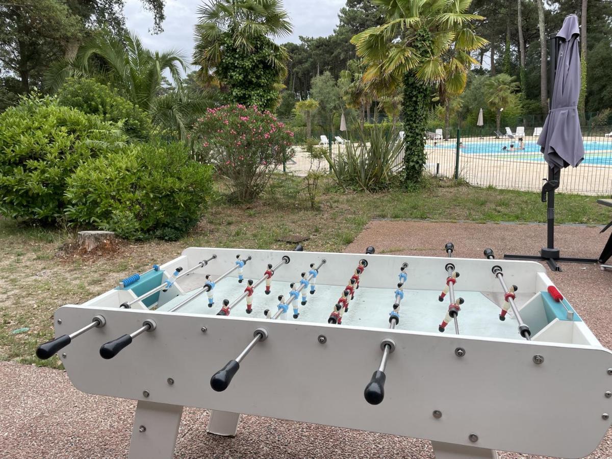 Chalet Paisible A La Plage, Piscine Et Tennis Ondres Dış mekan fotoğraf