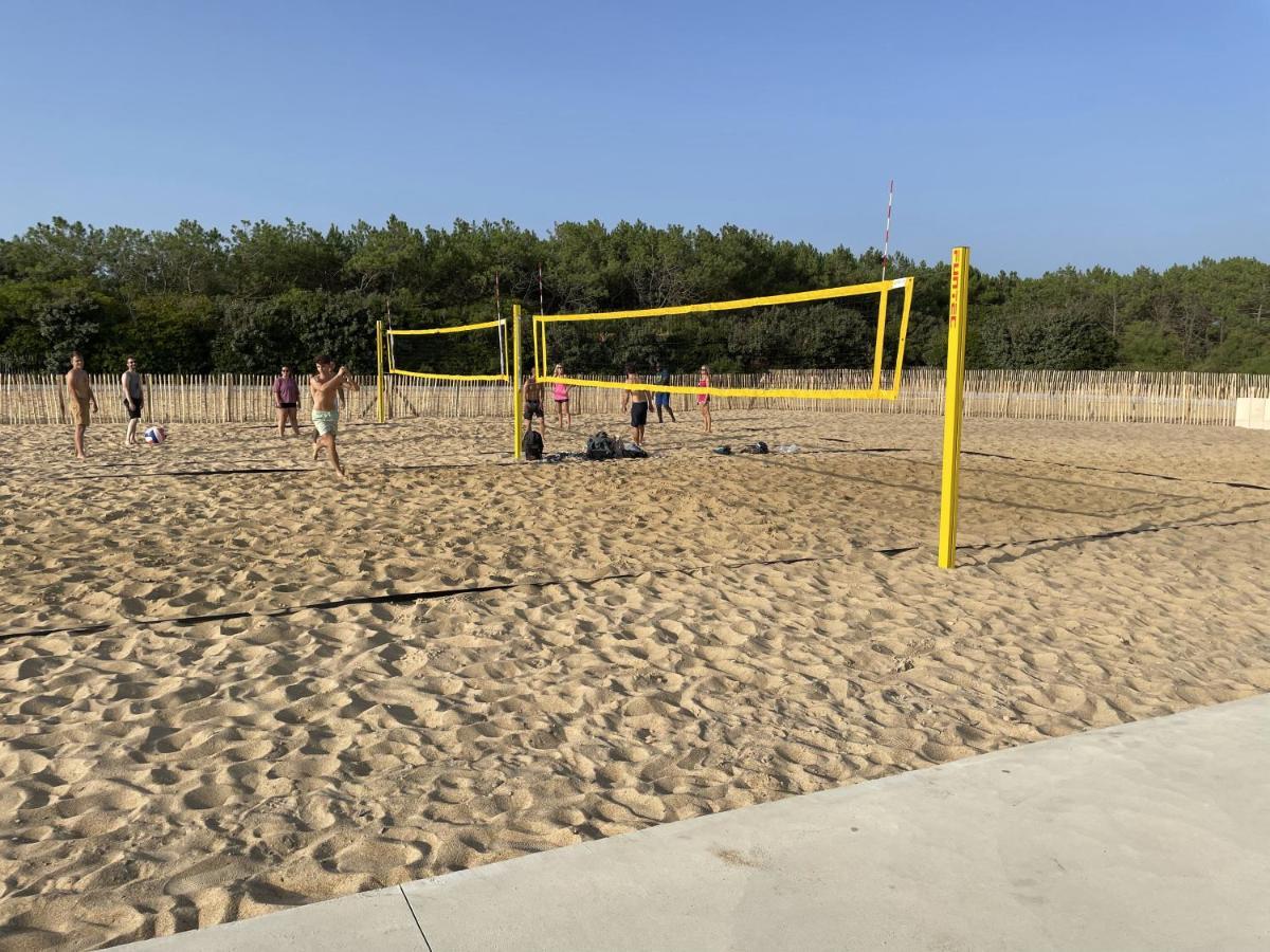 Chalet Paisible A La Plage, Piscine Et Tennis Ondres Dış mekan fotoğraf