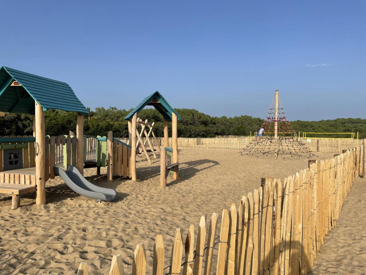 Chalet Paisible A La Plage, Piscine Et Tennis Ondres Dış mekan fotoğraf
