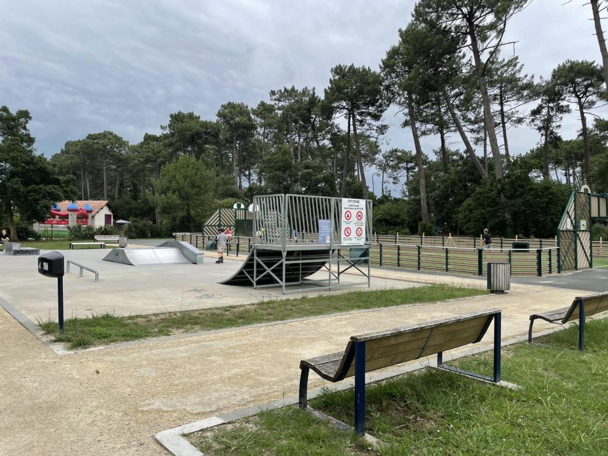 Chalet Paisible A La Plage, Piscine Et Tennis Ondres Dış mekan fotoğraf