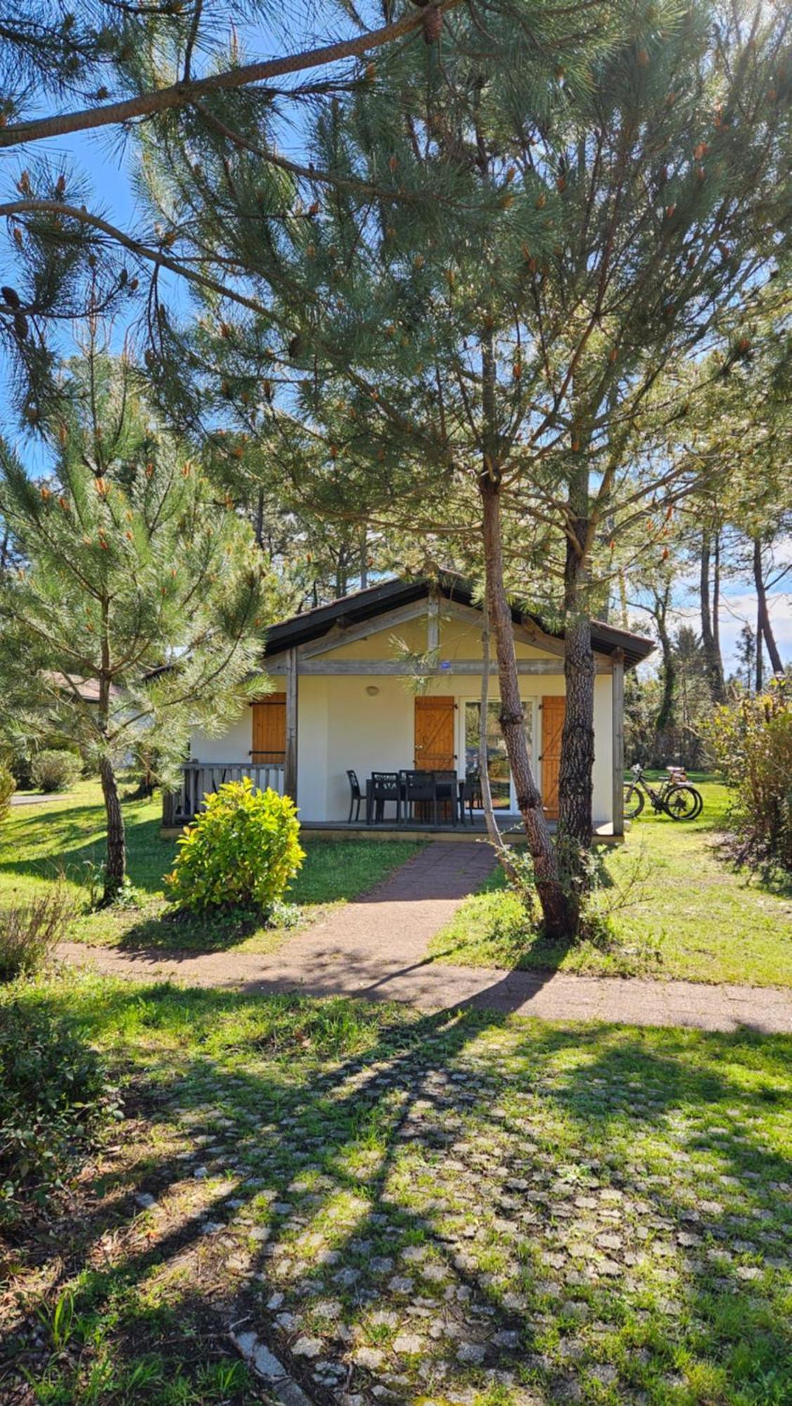Chalet Paisible A La Plage, Piscine Et Tennis Ondres Dış mekan fotoğraf