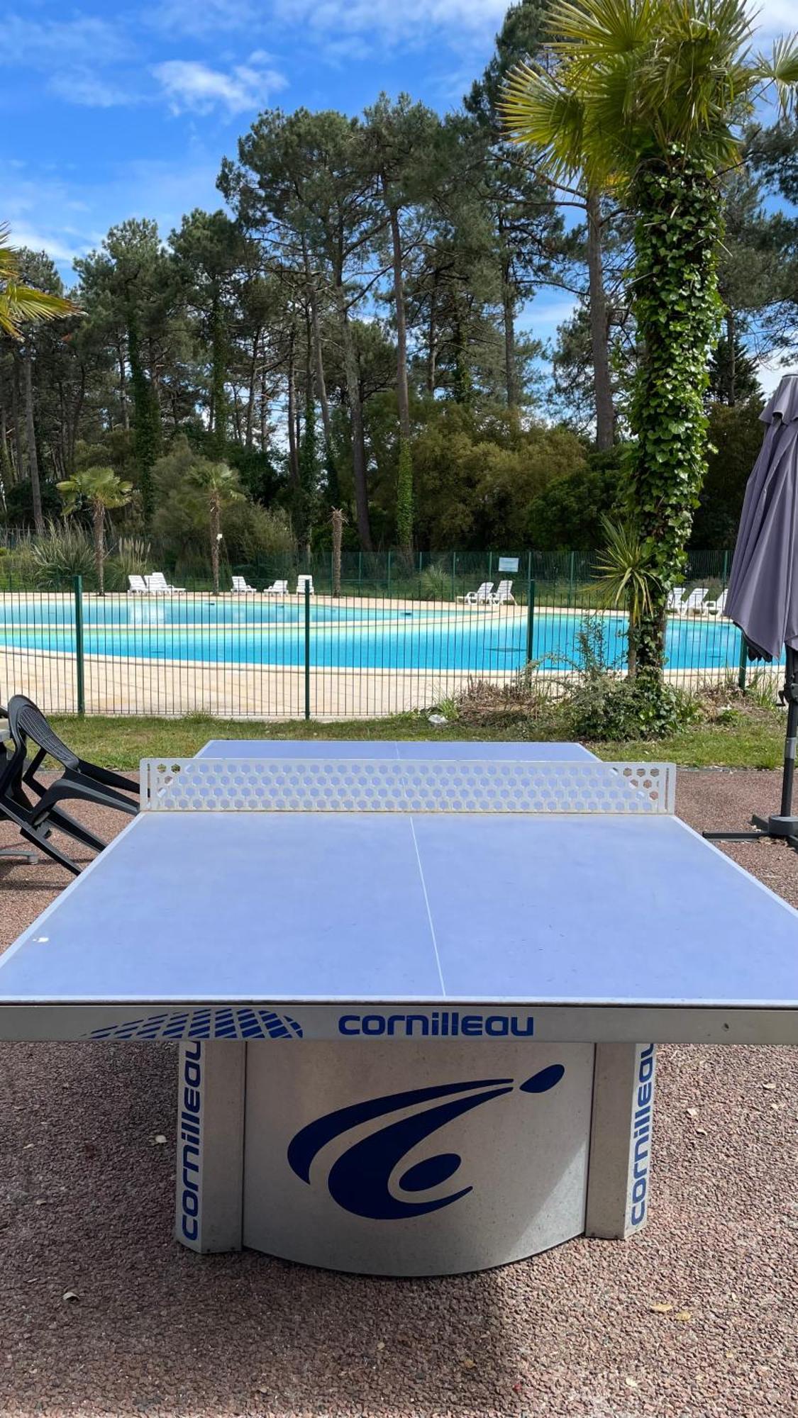 Chalet Paisible A La Plage, Piscine Et Tennis Ondres Dış mekan fotoğraf